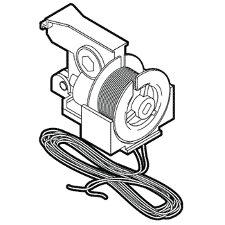 51111205 / Cord Tilter, Saddle Foot, Pre-Corded