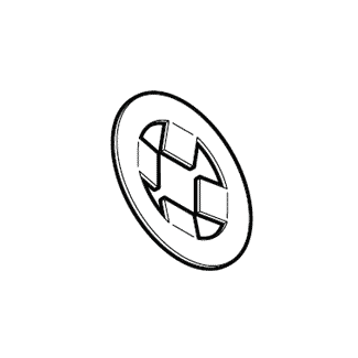 51860000 / Metal Hex Rod End Stop