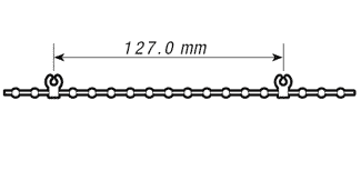 60901300 / Bottom Chain and Clip