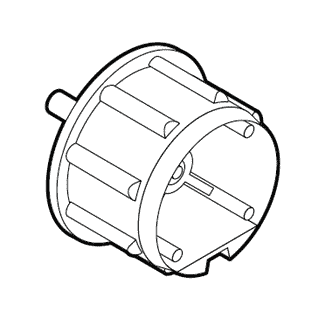 71232036 / Idle with Spring Loaded Steel Post