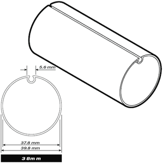 71302138 / Aluminum Tube - 38mm