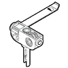 60104100 / Carrier 5" Stainless Steel Link, Center