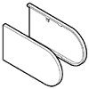 70116080 / Cover Short Bracket