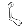 70401100 / Crank Handle
