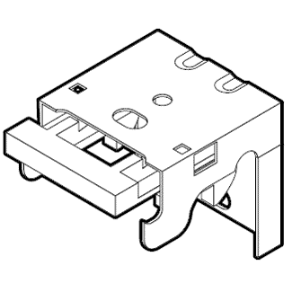 25413000 / Installation Bracket with Spring