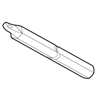 25790036 / 36″ - 8mm Clear Hex Wand