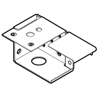 35403000 / Installation Bracket, Zinc color