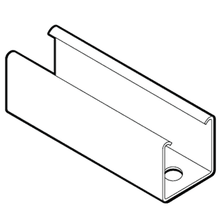 40404031 / Head Rail, Fawn color