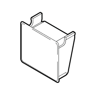 40740000 / Head Rail End Plug