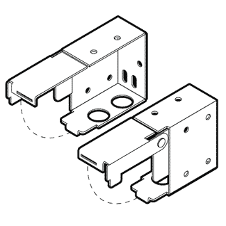 50403112 / Installation Bracket, Alabaster color