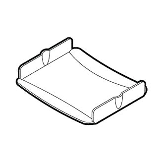 50550112 / Metal Tape Lock, Alabaster color