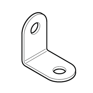 50803300 / Metal Valance Corner