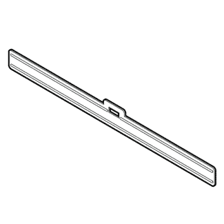65127101 / Louvre Insert 127mm single slot