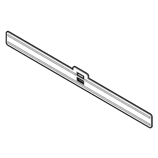 65127202 / Louvre Insert 127mm double slot